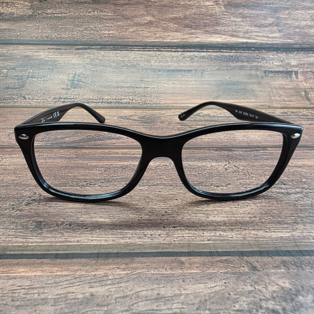 Ray-Ban RB 5228 2000EX Black Square Eyeglasses Frames 53-17-140